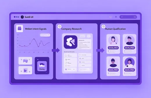 Demand generation team connecting intent to research